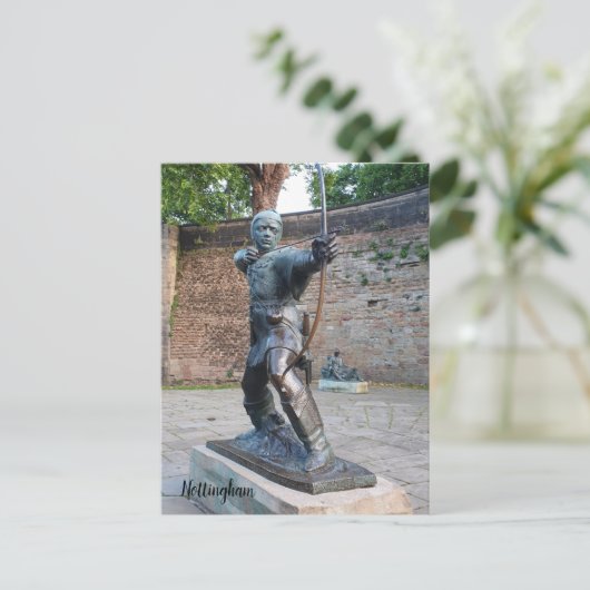Carte Postale Robin Hood, Nottingham (Debout devant)
