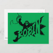 Carte Postale Robin Ink Nom de la brosse (Devant / Derrière)