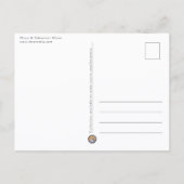 Carte Postale Robin Nature Photo (Dos)