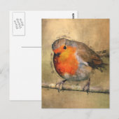 Carte Postale Robin Redmamin (Devant / Derrière)