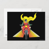 Carte Postale Robin Rides 2 2 (Devant / Derrière)