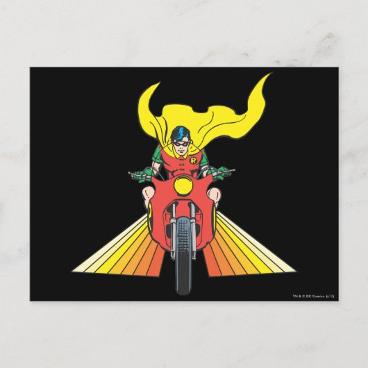 Carte Postale Robin Rides 2 2 (Devant)