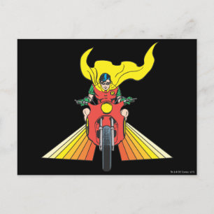 Carte Postale Robin Rides 2 2