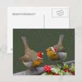 Carte postale Robins Bobbin (Devant / Derrière)
