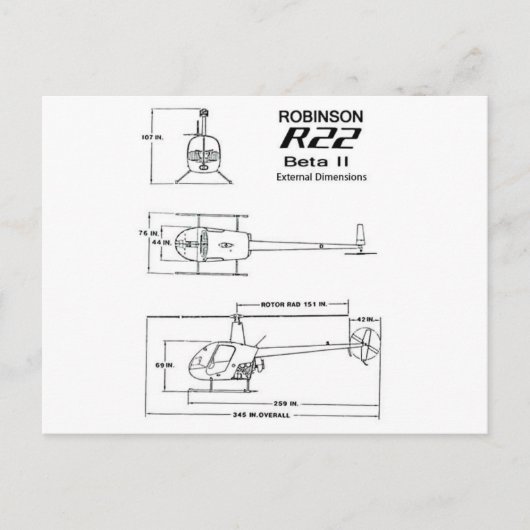 Carte Postale Robinson R-22 (Devant)