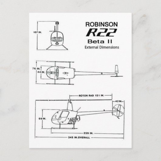 Carte Postale Robinson R-22 (Devant)