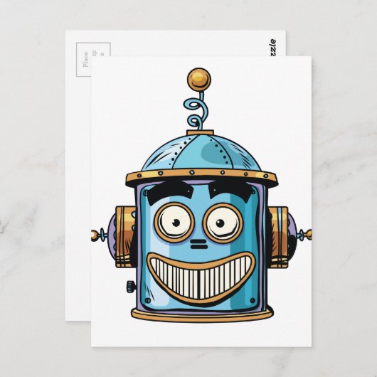 Carte Postale Robo (Devant / Derrière)