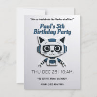 Robo Chat Anniversaire Feline Fun