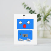 CARTE POSTALE ROBO EN CHOC (Debout devant)