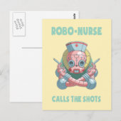 Carte Postale Robo-Nurse (Devant / Derrière)
