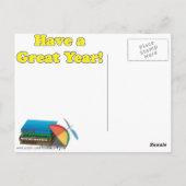 Carte Postale Robo-x9 Goes Back to School Photo Frame (Dos)