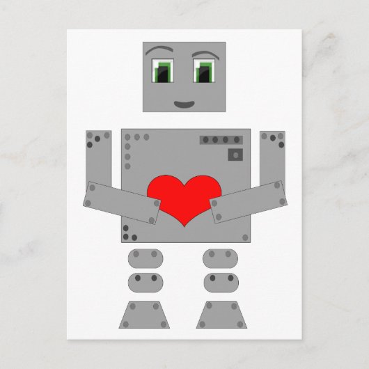 Carte Postale Robot (Devant)