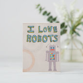 Carte Postale Robot (Debout devant)