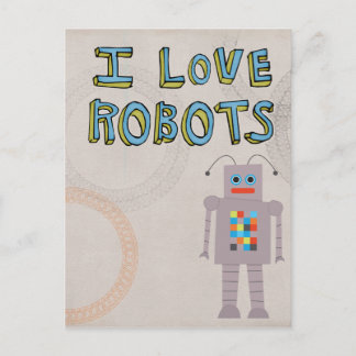 Carte Postale Robot