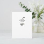 Carte postale - Robot (Debout devant)