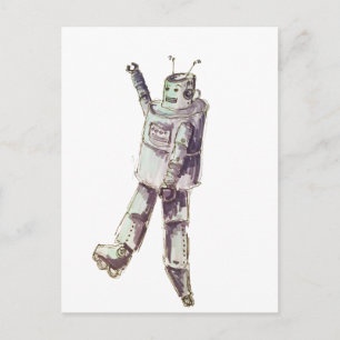 Carte Postale robot