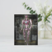 Carte postale Robot (Debout devant)