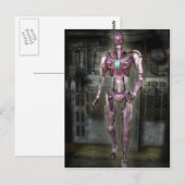 Carte postale Robot (Devant / Derrière)