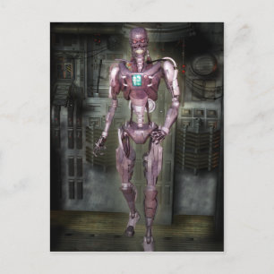 Carte postale Robot