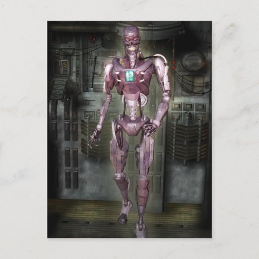 Carte postale Robot (Devant)