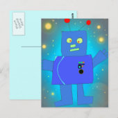 Carte Postale robot 1-01 (Devant / Derrière)