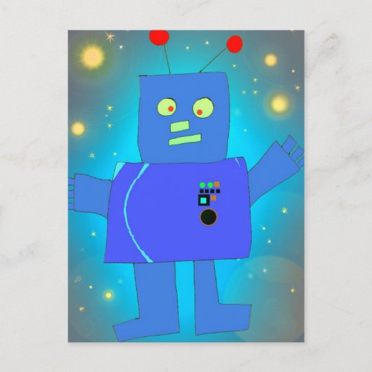 Carte Postale robot 1-01 (Devant)