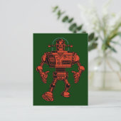 Carte Postale Robot 313 - rouge (Debout devant)