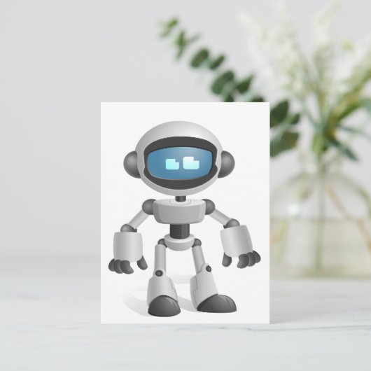 Carte Postale "Robot 5" (Debout devant)