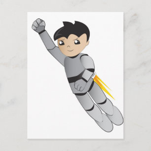 Carte Postale Robot boy