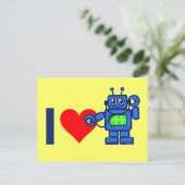 Carte Postale robot cardiaque (Debout devant)