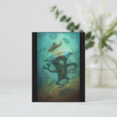 Carte Postale Robot Cowboy (Debout devant)