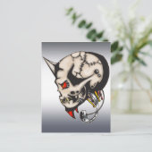 Carte Postale Robot Cyborg (Debout devant)