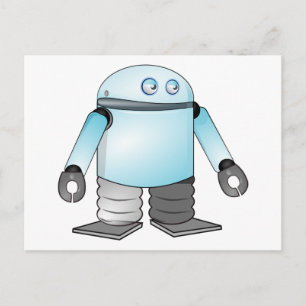 Carte Postale Robot de dessin animé