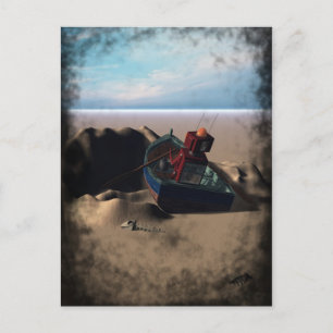 Carte postale Robot de ligne