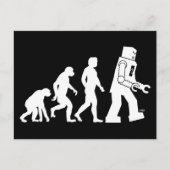 Carte Postale Robot Evolution (Devant)