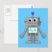 Carte Postale Robot Freak (Devant / Derrière)