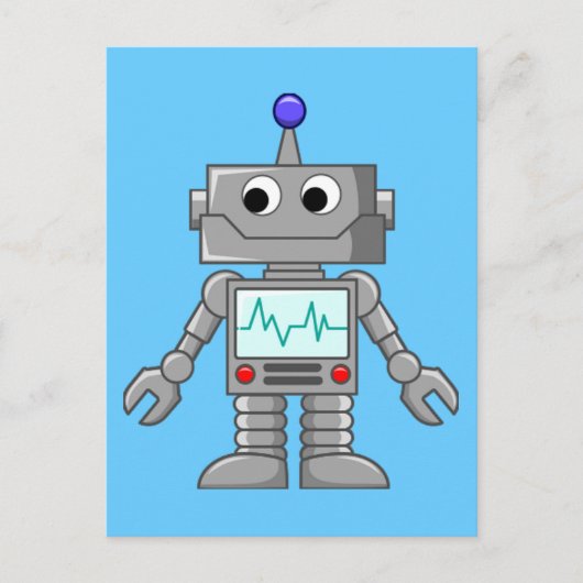 Carte Postale Robot Freak (Devant)
