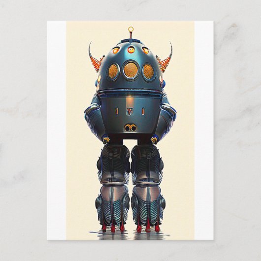 Carte Postale Robot Galaxy King B-21 Wombott (Devant)