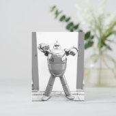 Carte Postale Robot japonais rétro (Debout devant)