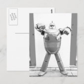 Carte Postale Robot japonais rétro (Devant / Derrière)