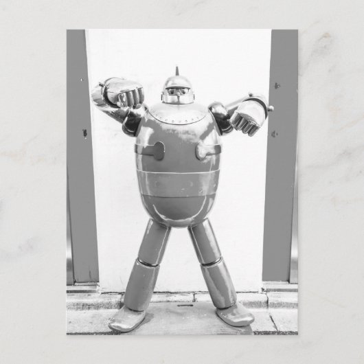 Carte Postale Robot japonais rétro (Devant)