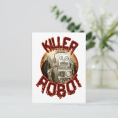 Carte postale Robot Killer (Debout devant)