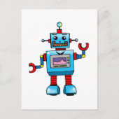 Carte Postale Robot mignon (Devant)