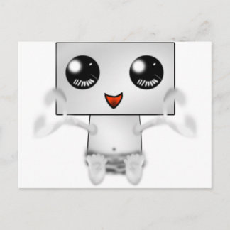 Carte Postale Robot mignon