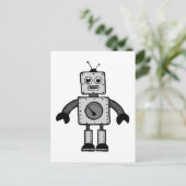 Carte Postale Robot pour enfants (Debout devant)