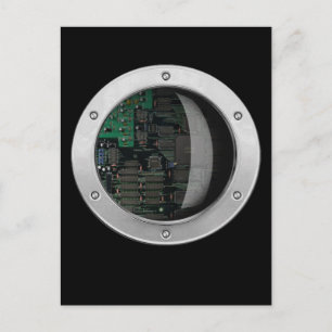 Carte Postale Robot Secret II