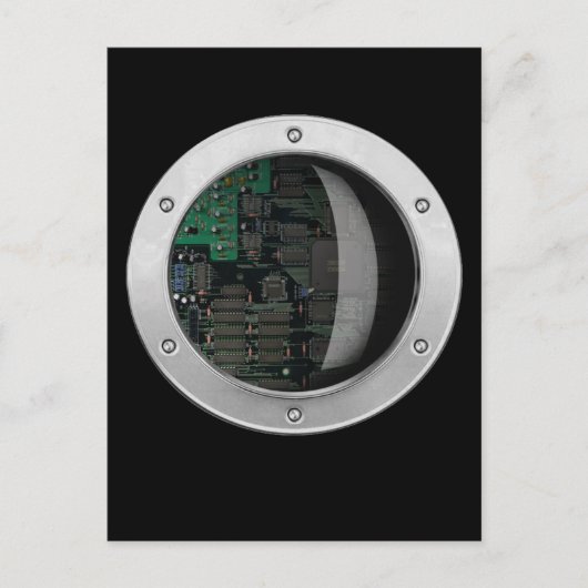 Carte Postale Robot Secret II (Devant)