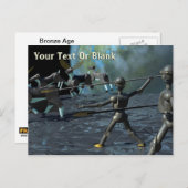 Carte Postale Robots de l'âge de bronze (Devant / Derrière)