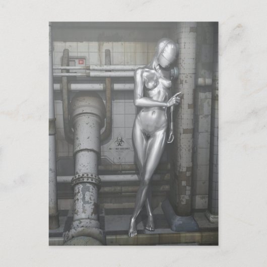 Carte Postale Robotwoman (Devant)