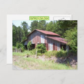 Carte postale robuste pour la grange (Devant / Derrière)